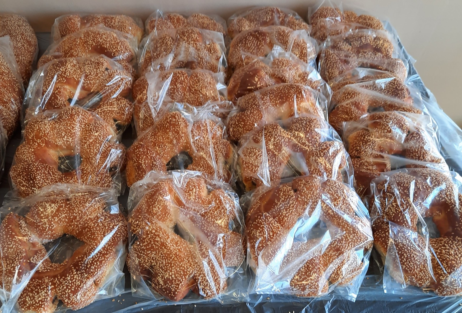 Wholesale packaged Syrian bread