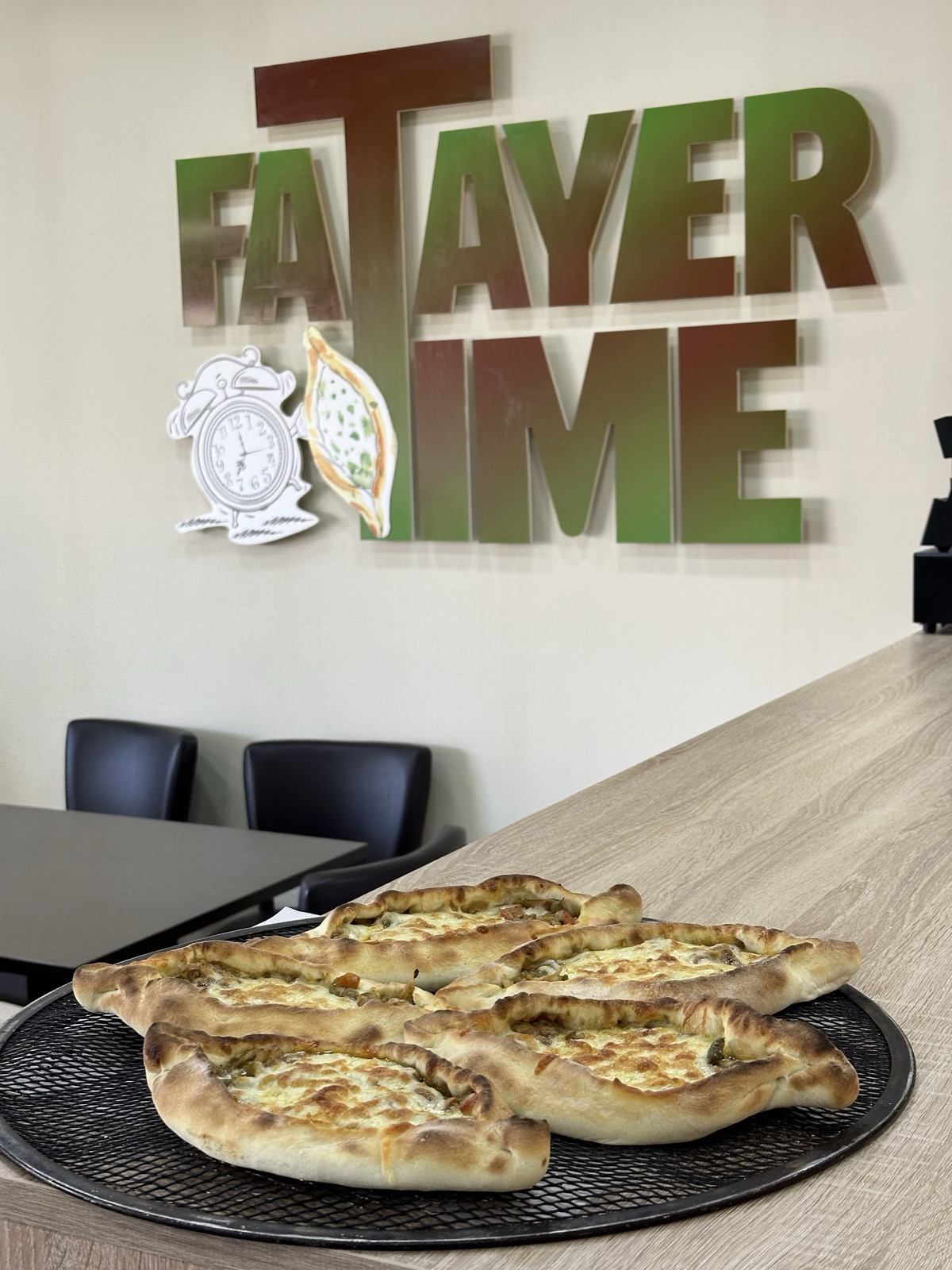 Inside Fatayer Time bakery