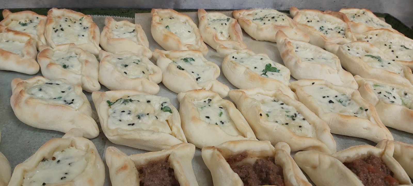Cheese fatayer trays