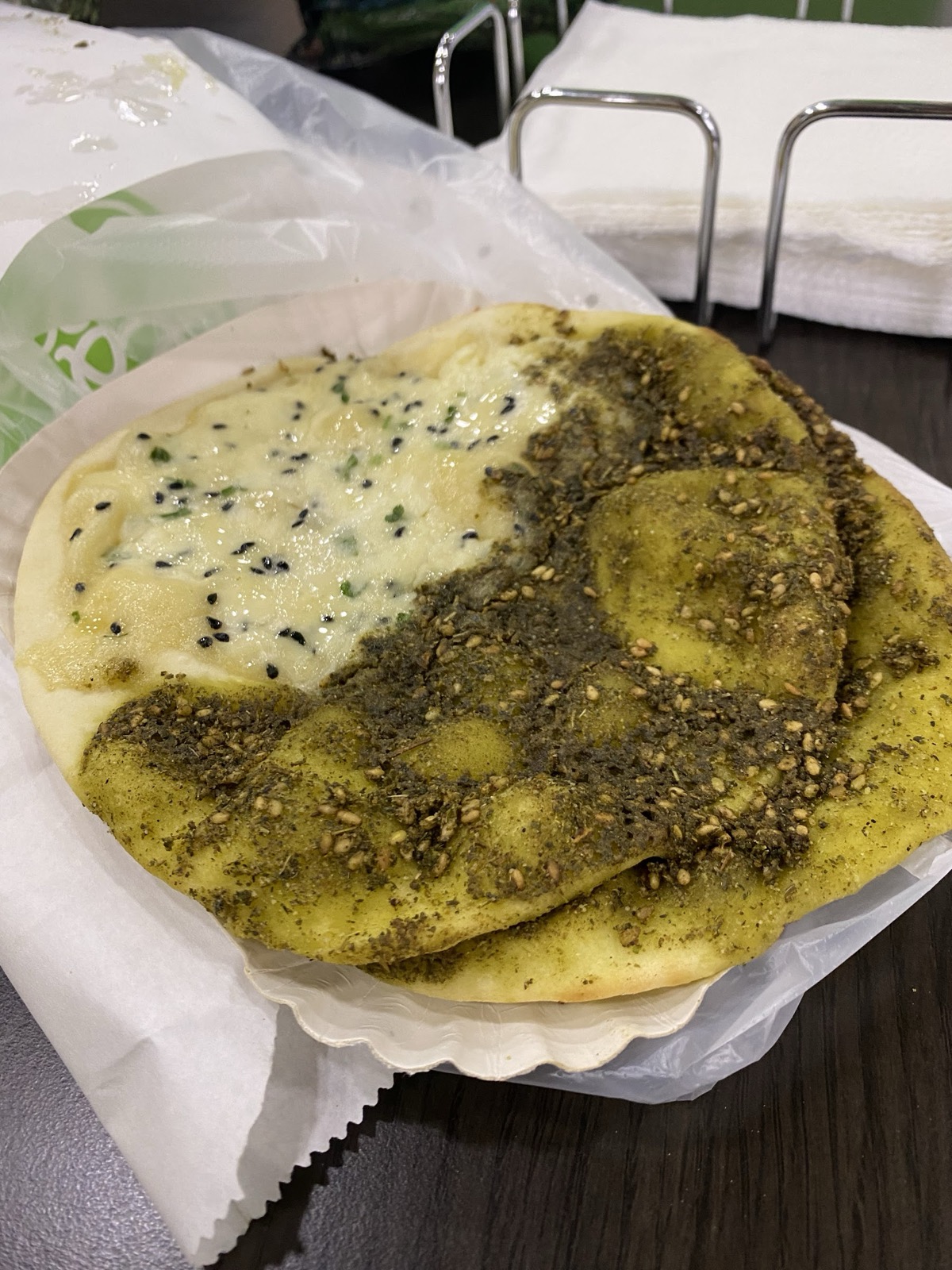 Zaatar & Cheese Fatayer